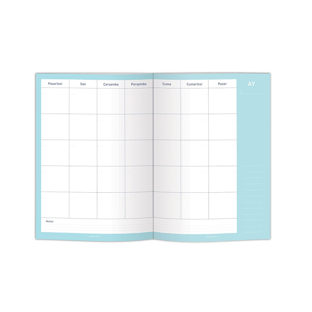 LE COLOR TARİHSİZ AJANDA SERT KAPAK GİRL BOSS