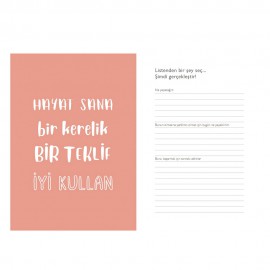 LE COLOR HAYAT PLANLAYICI SARI 18*25,5 120 SYF