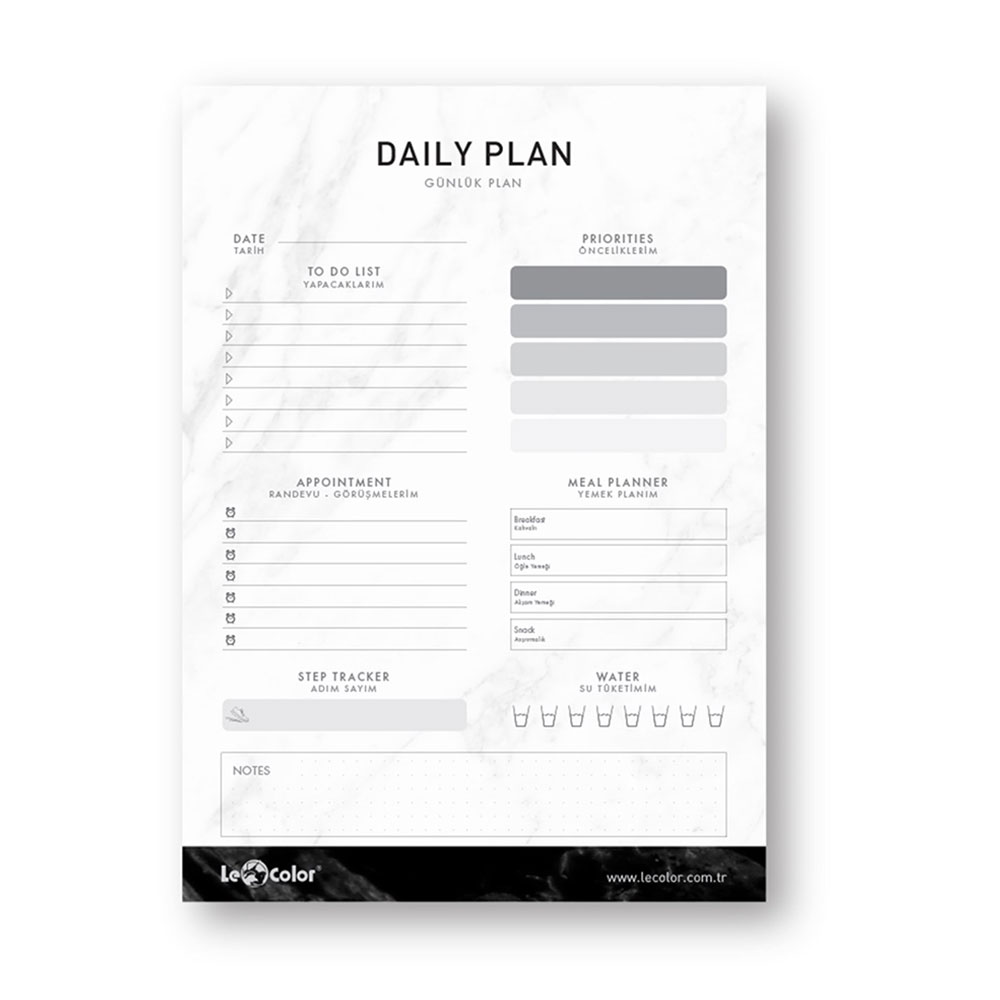 LE COLOR MERMER A5 GÜNLÜK PLANER