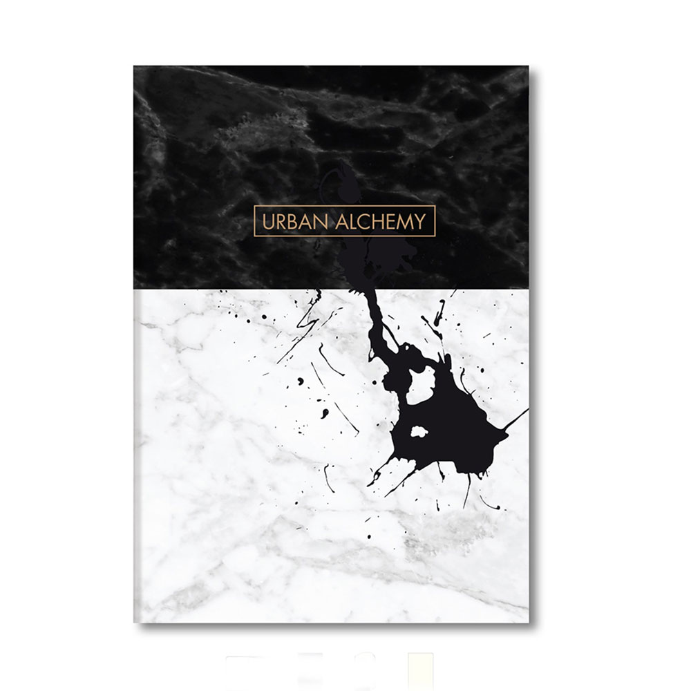 LE COLORSERT KAPAK MERMER DÜZ 17*24 SİYAH 192 SYF