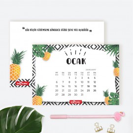 LE COLOR PINEAPPLE MASA TAKVİMİ