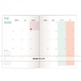 LE COLOR SHINE 15*21 2020 HAFTALIK AJANDA