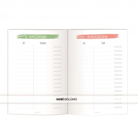 LE COLOR SHINE MERCAN 15*21 2020 HAFTALIK AJANDA