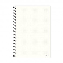 LE COLOR SERT KAPAK SPİRALLİ SHİNE NOKTALI 17*24 MAVİ 200 SYF