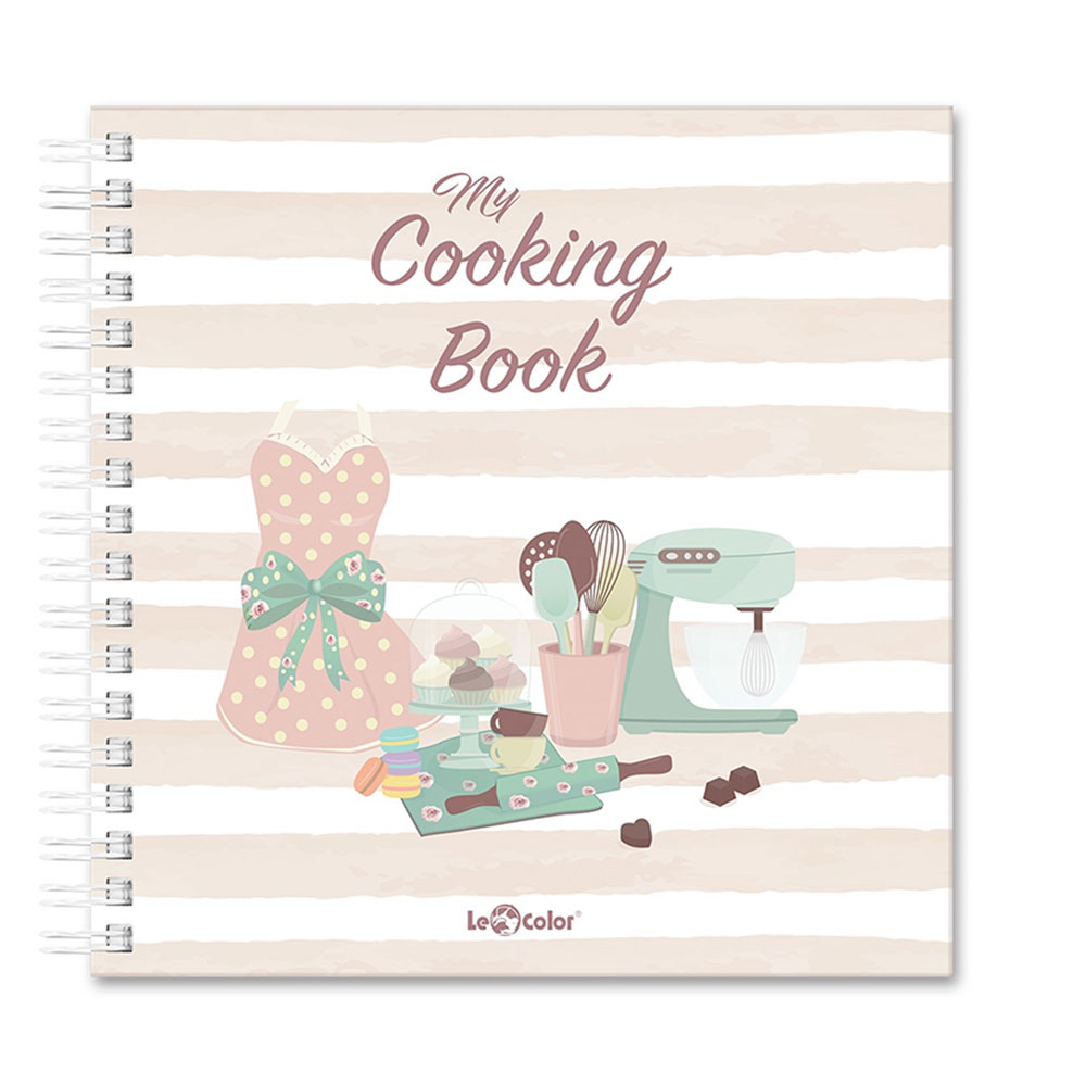 LE COLOR YEMEK TARİF DEFTERİ AYRAÇLI SERT KAPAK 110 GR