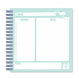 LE COLOR YEMEK TARİF DEFTERİ AYRAÇLI SERT KAPAK 110 GR