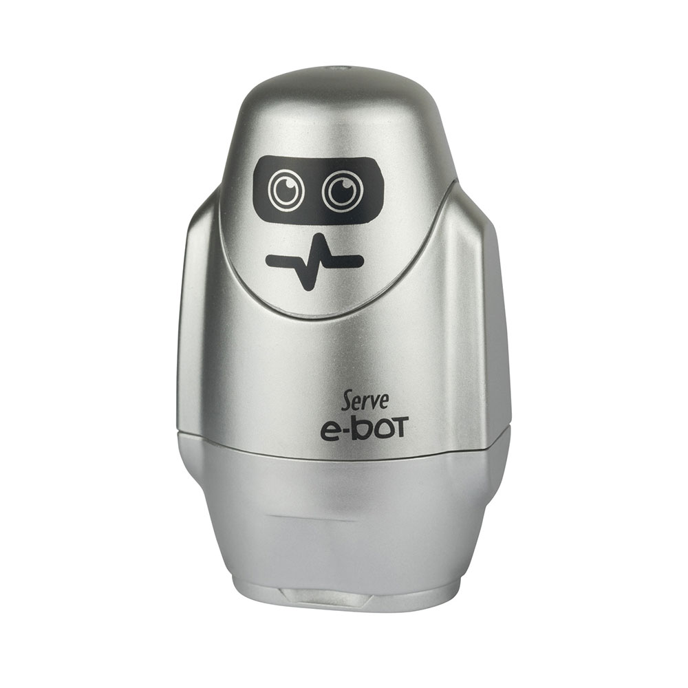 SERVE E-BOT SİLGİ-KALEMTRAŞ METALİK PET SV-EBOT24DPMT