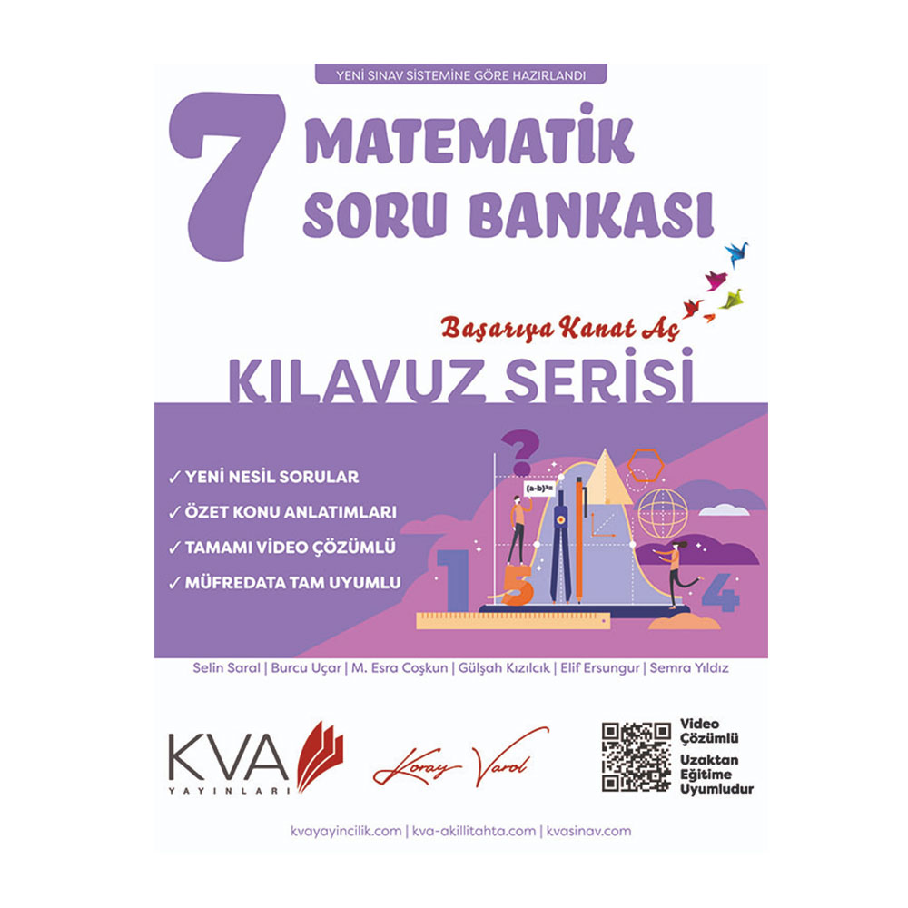 KORAY VAROL 7.SINIF KLAVUZ SERİSİ MATEMATİK SORU BANKASI
