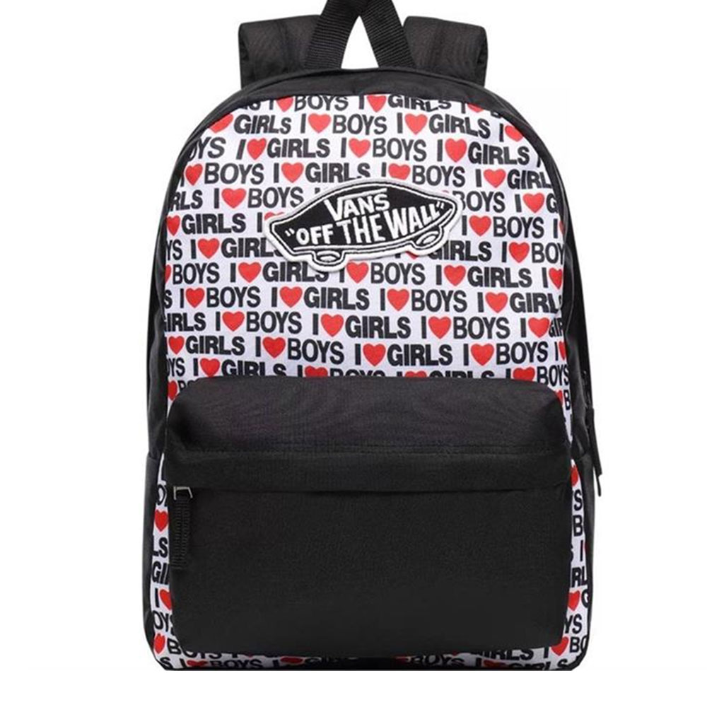 VANS REALM BACKPACK/I HEART BOYS-GİRLS VN0A3UI6VDA1-OS