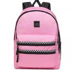 VANS SCHOOLIN IT BACKPACK/FUCHSIA PINK CHECKERBOARD VN0A46ZPVDF1-OS