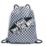 VANS BENCHED BAG-BLACK-WHITE CHE