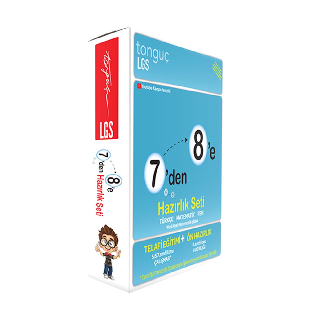 TONGUÇ 7'DEN 8'E HAZIRLIK SETİ