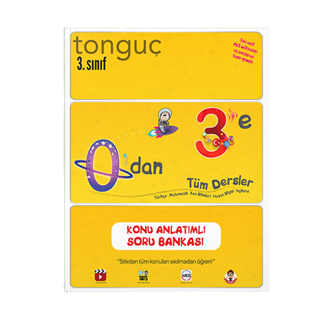 TONGUÇ 0 DAN 3 E KONU ANLATIMLI SORU BANKASI