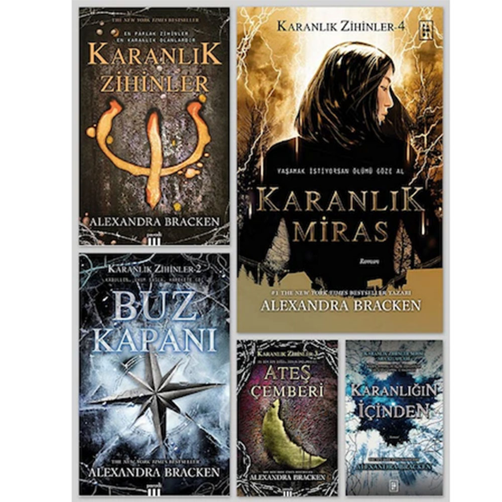 KARANLIK ZİHİNLER SERİSİ (KUTULU SET-5 KİTAP)