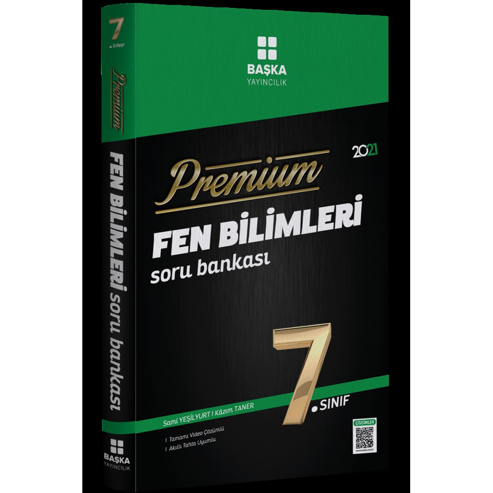 BAŞKA 2021 PREMIUM 7.SINIF FEN BİLİMLERİ SORU BANKASI