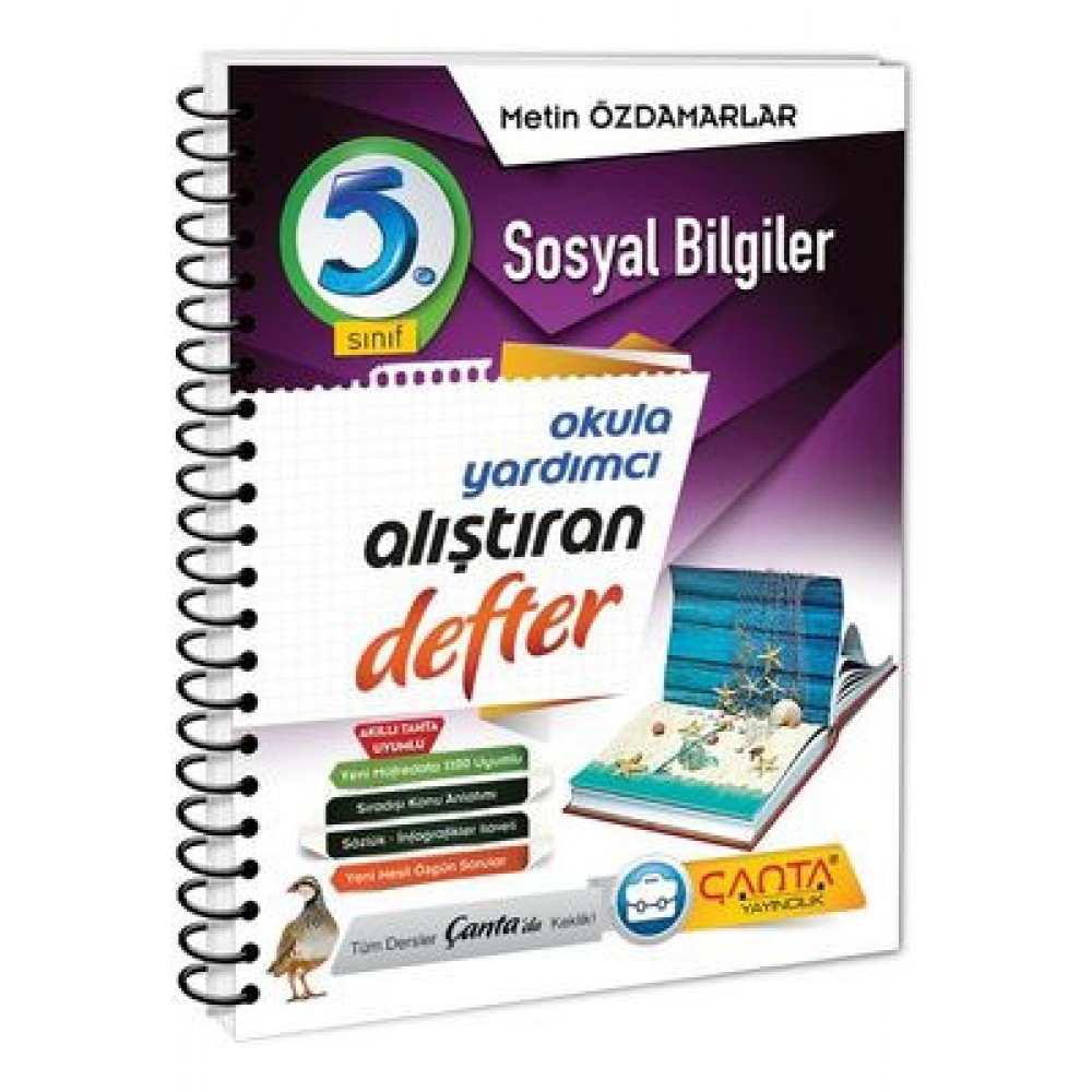 ÇANTA 5.SINIF SOSYAL BİL.ALIŞTIRAN DEFTER