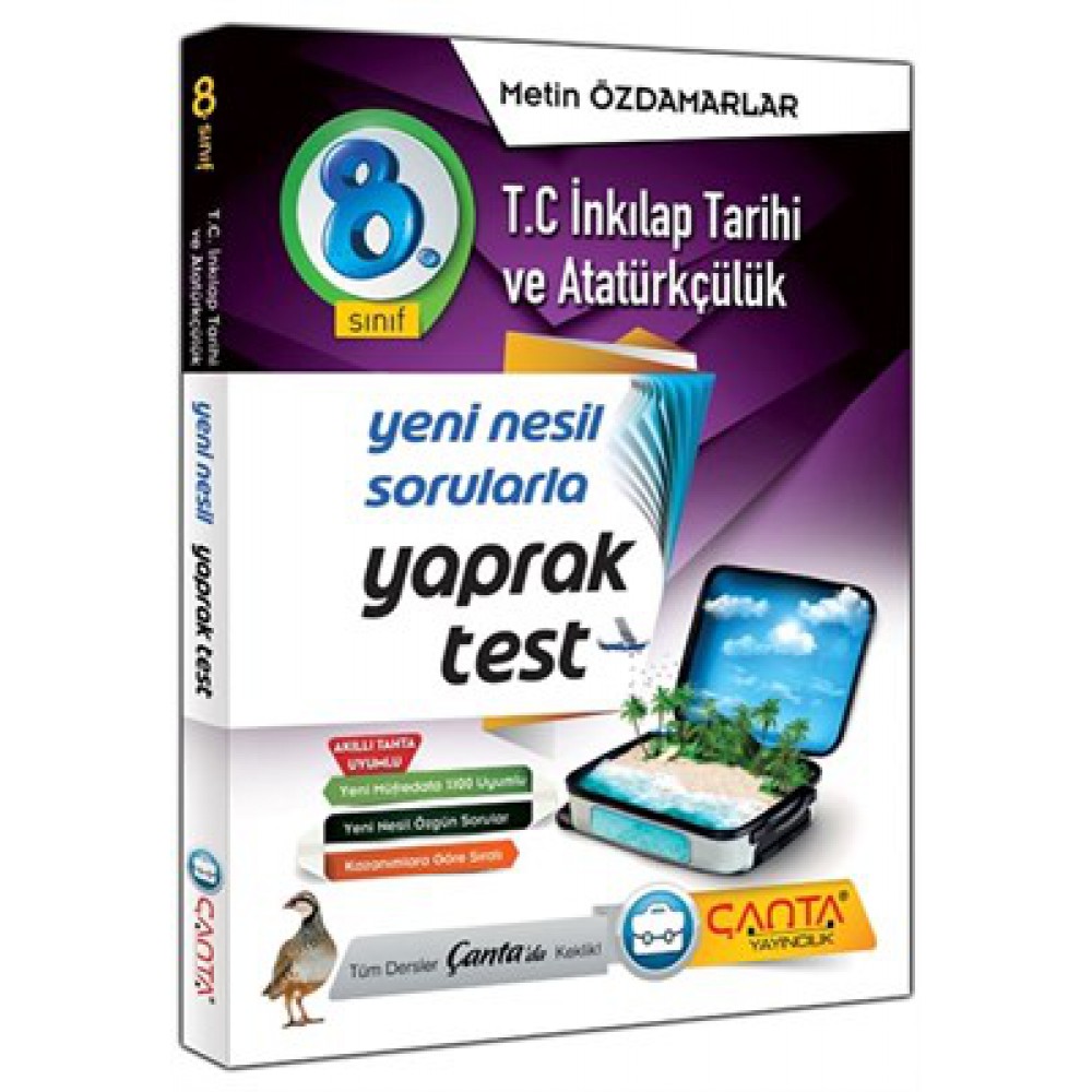 ÇANTA 8.SINIF İNKİLAP TARİHİ Y.TEST