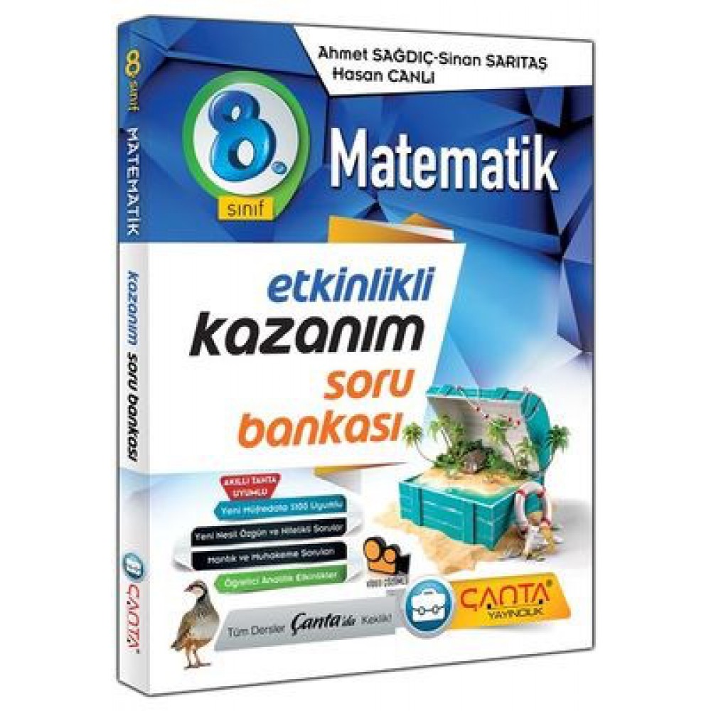 ÇANTA 8.SINIF MATEMATİK ETKİNLİK KAZANIM SORU BANKASI