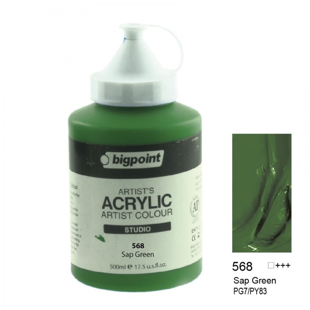 Bigpoint Akrilik Boya 500 Ml Sap Green 568