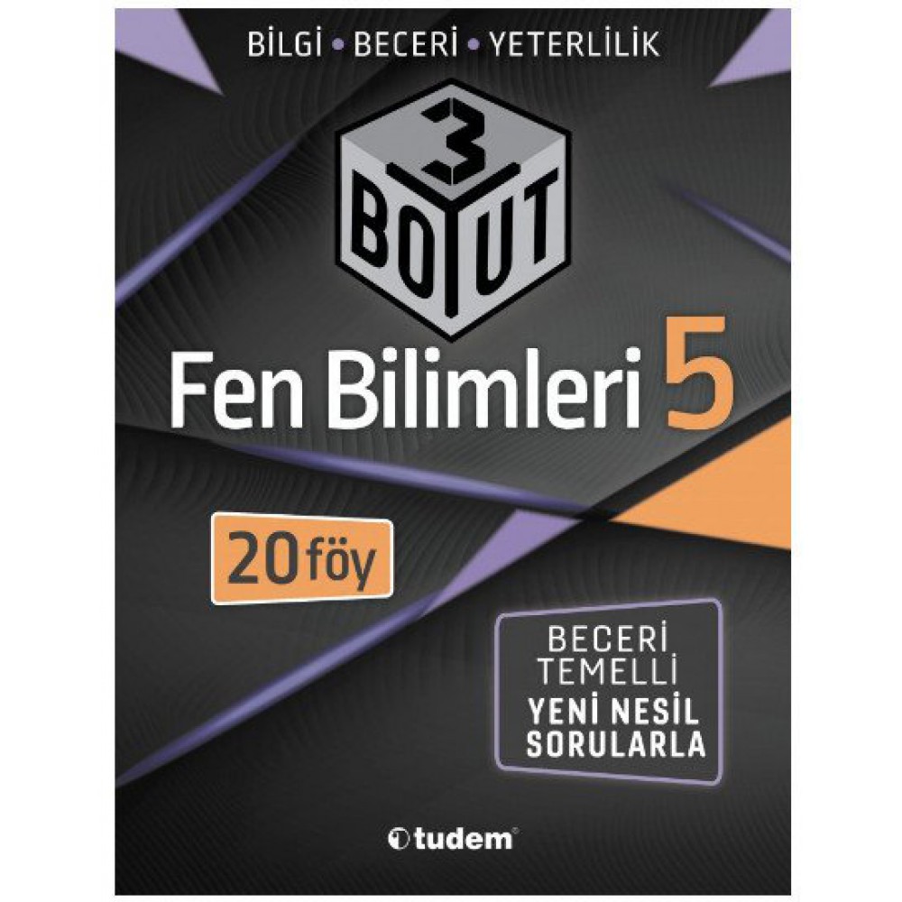 TUDEM 5.SINIF FEN BİLİMLERİ 3 BOYUT SORU BANKASI
