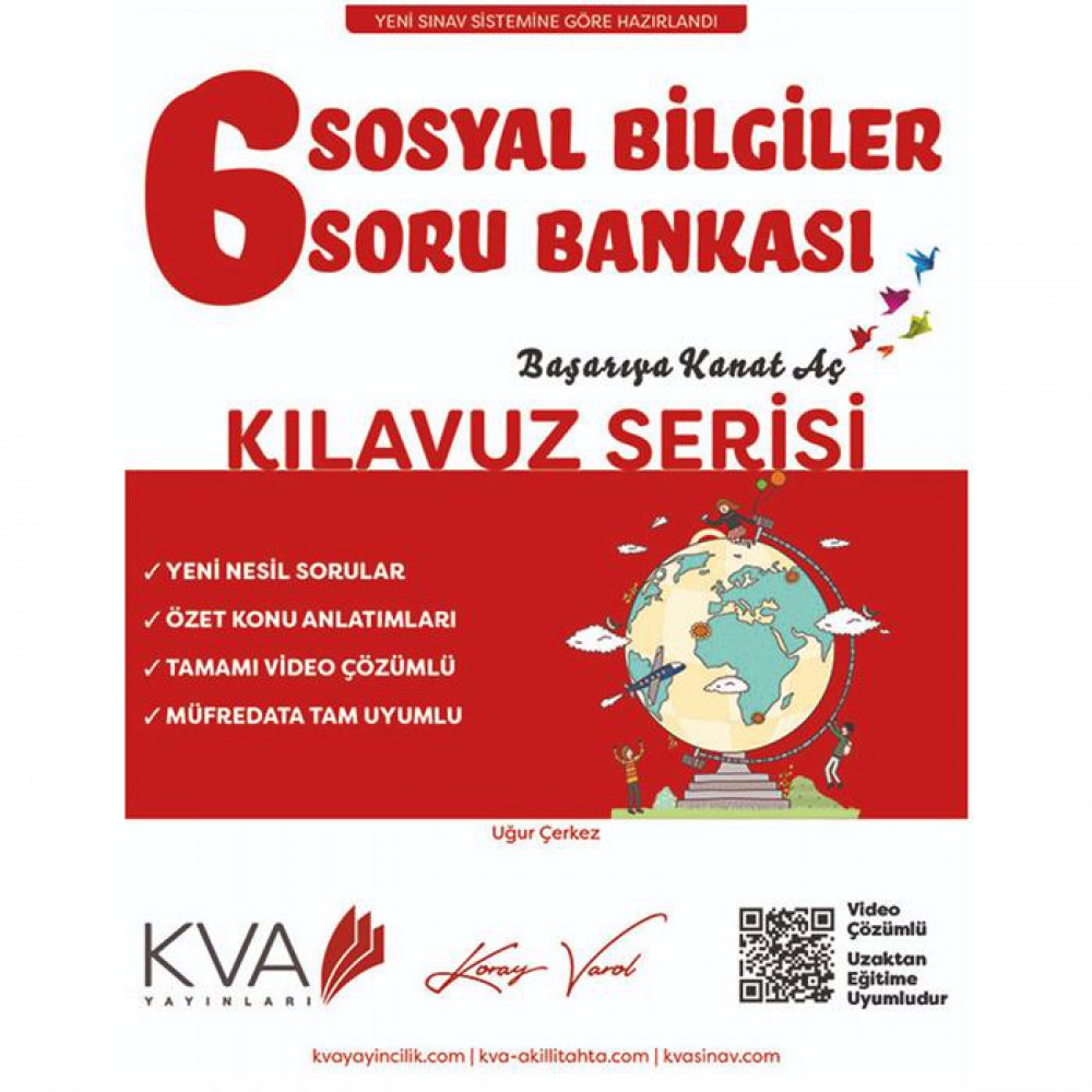 KORAY VAROL 6.SINIF SOSYAL BİLGİLER KLAVUZ SERİSİ SORU BANKASI