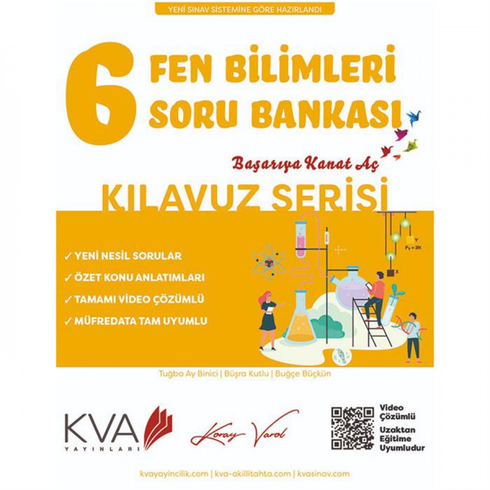 KORAY VAROL  6.SINIF FEN BİLİMLERİ KLAVUZ SERİSİ SORU BANKASI