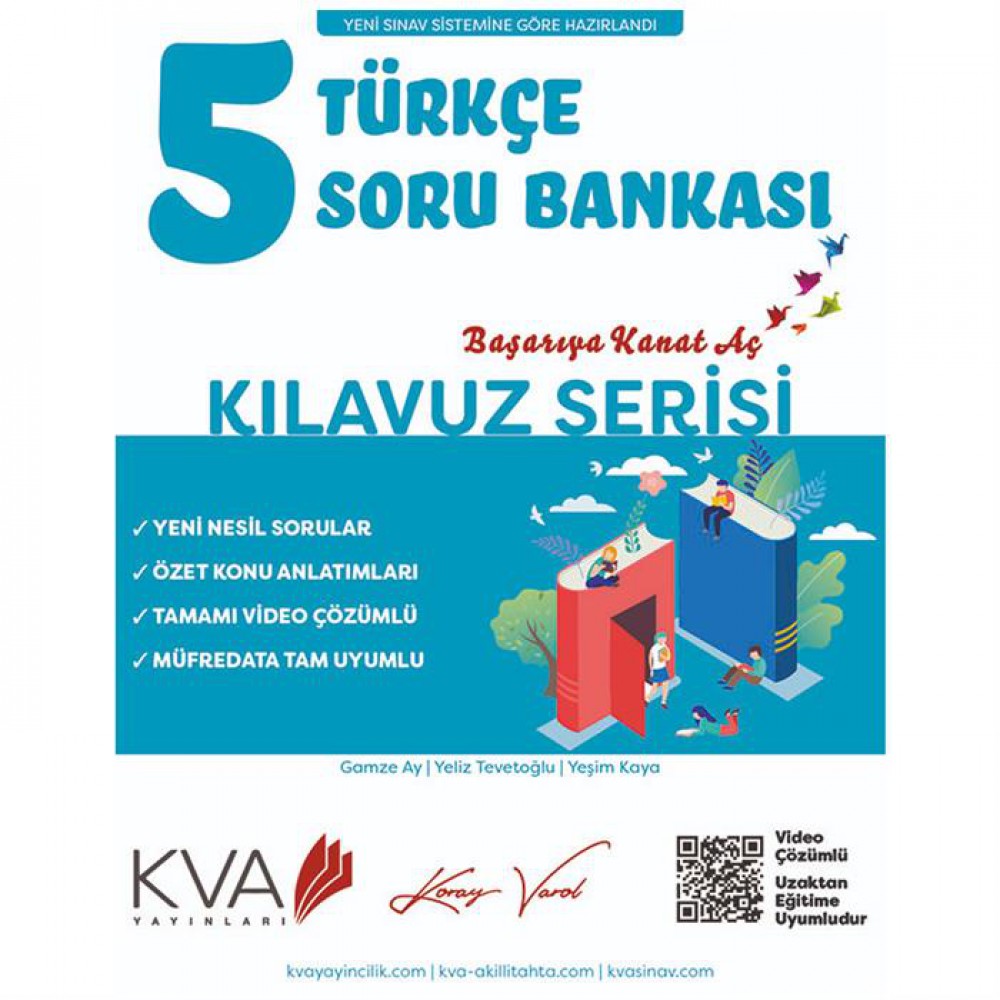 KORAY VAROL  5.SINIF TÜRKÇE  KLAVUZ SERİSİ SORU BANKASI
