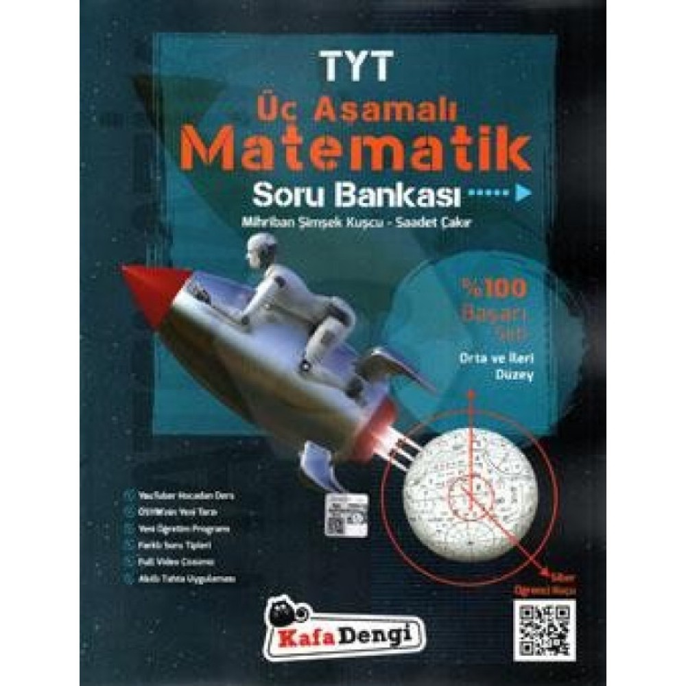 KAFADENGİ TYT ÜÇ AŞAMALI MATEMATİK SORU BANKASI % 100 BAŞARI