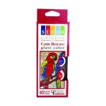 SÜDOR SU BAZLI CAM BOYASI 15ML 10 LU