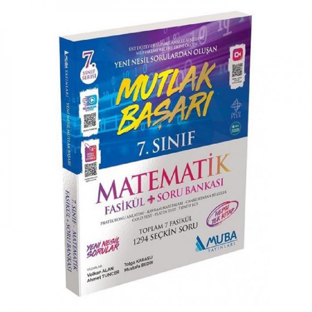 MUBA 7.SINIF MATEMATİK MUTLAK BAŞARI FASİKÜL VE SORU BANKASI