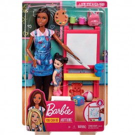 MATTEL BARBİE VE MESLEKLERİ OYUN SETİ/BEN BÜYÜYÜNCE DHB63