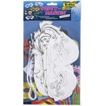 FOLİA KAĞIT MASKE PARTY 6 ÇEŞİT