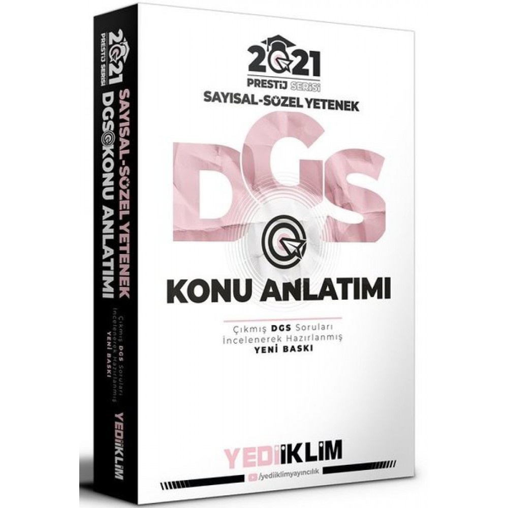 Yediiklim DGS Prestij Serisi Sayısal Sözel Yetenek Konu Anlatımı