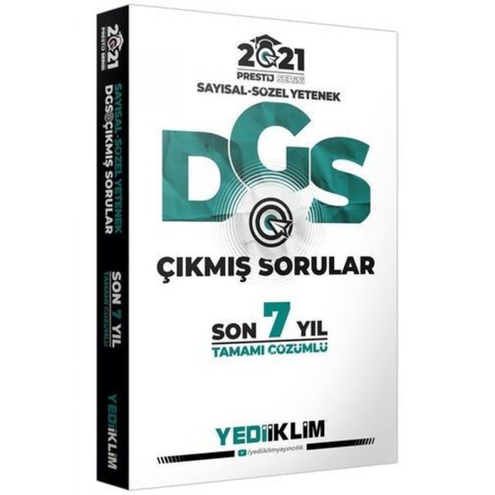 Yediiklim Prestij Serisi DGS Tamamı Çözümlü Son 7 ın Soruları
