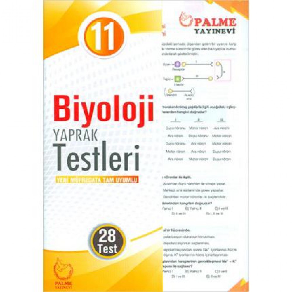PALME 11.SINIF BİYOLOJİ YAPRAK TEST