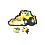 DOZER AHŞAP PUZZLE 14 PARÇA