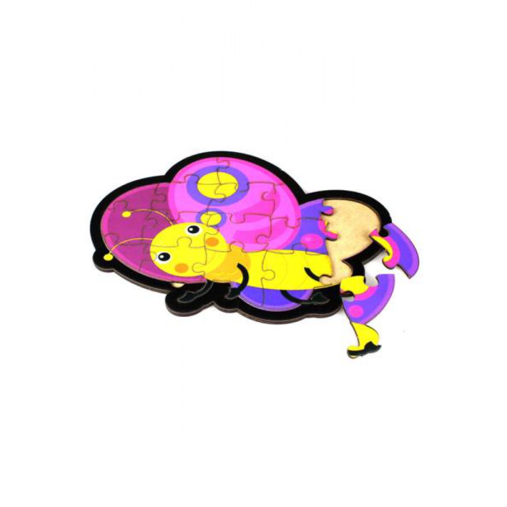 KELEBEK AHŞAP PUZZLE 16 PARÇA