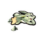 TAVŞAN AHŞAP PUZZLE 16 PARÇA