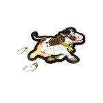 İNEK AHŞAP PUZZLE 13 PARÇA