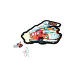 İTFAİYE AHŞAP PUZZLE 17 PARÇA