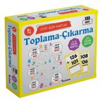 DÖRT İŞLEM KARTLAR-TOPLAMA-ÇIKARMA 9 YAŞ 100 KART
