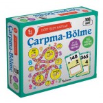 DÖRT İŞLEM KARTLAR-ÇARPMA-BÖLME 9 YAŞ 100 KART