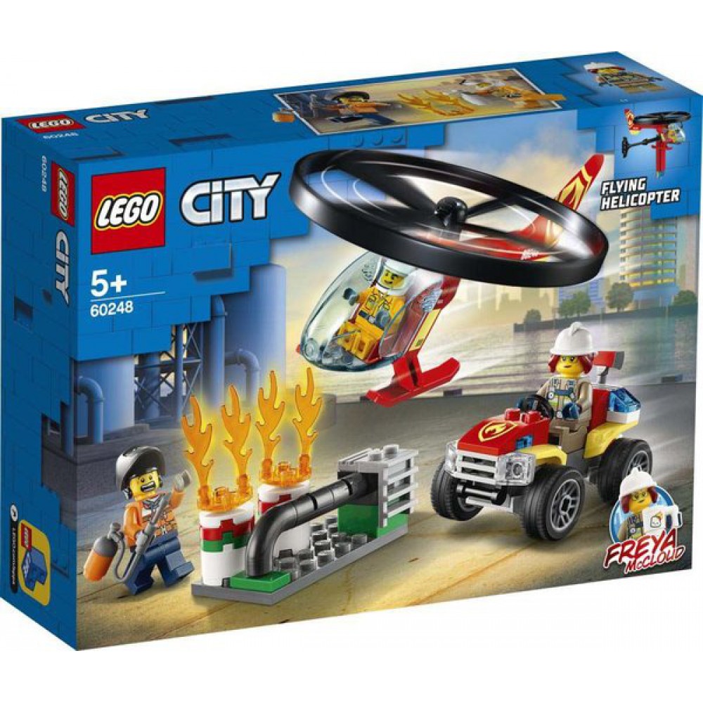 LEGO İTFAİYE HELİKOPTER MÜDAHALESİ 93pcs LSC60248