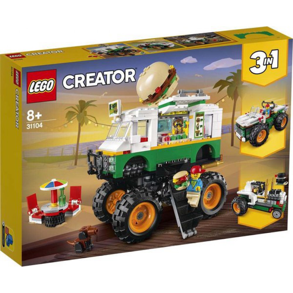 LEGO CREAT HAMBURGER KAMYONU 499pcs 31104