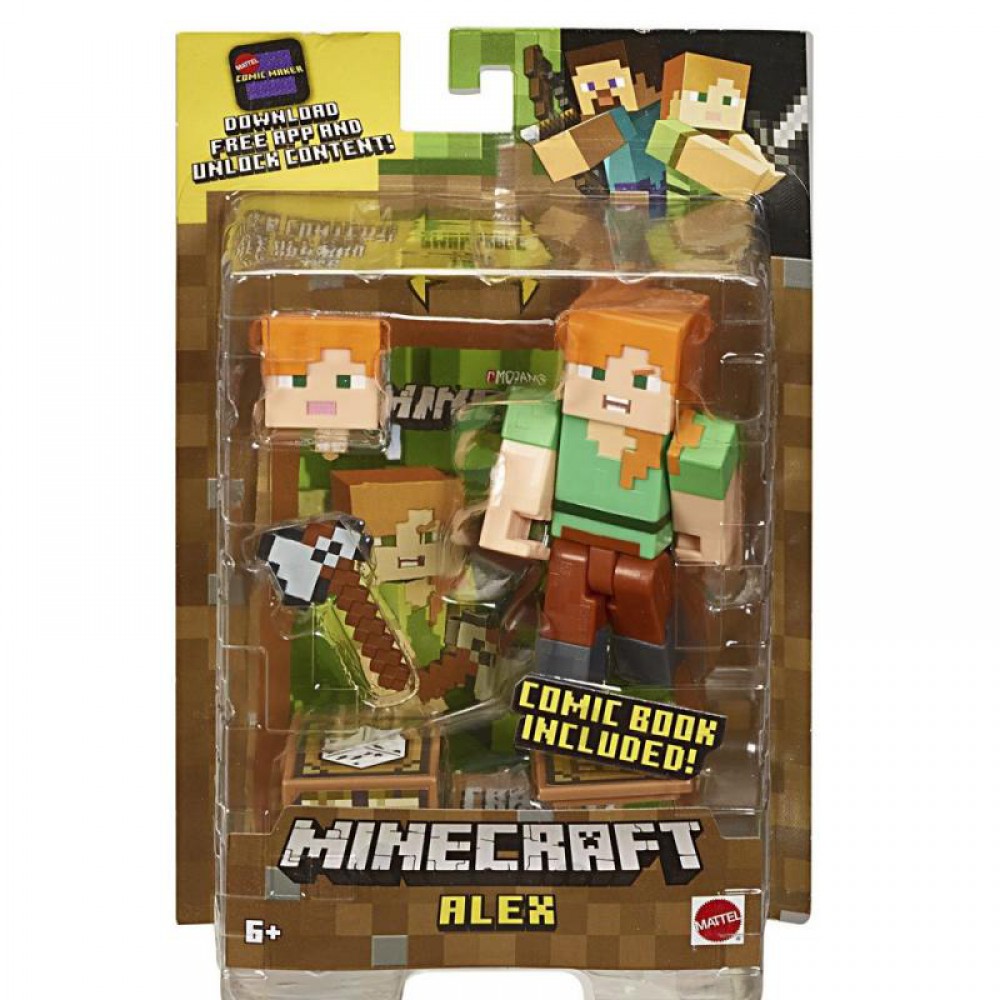 MATTEL MİNECRAFT AKSESUARLI FİGÜRLER GCC11