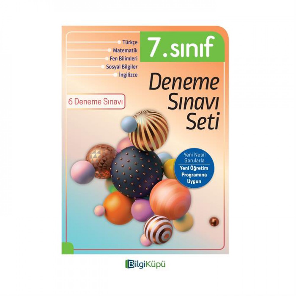 BİLGİ KÜPÜ  7.SINIF  DENEME SINAVI SETİ
