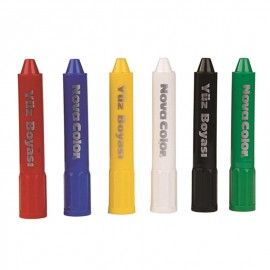 NOVA COLOR  YÜZ BOYASI 6 RENK RUJ TİPİ NC 210