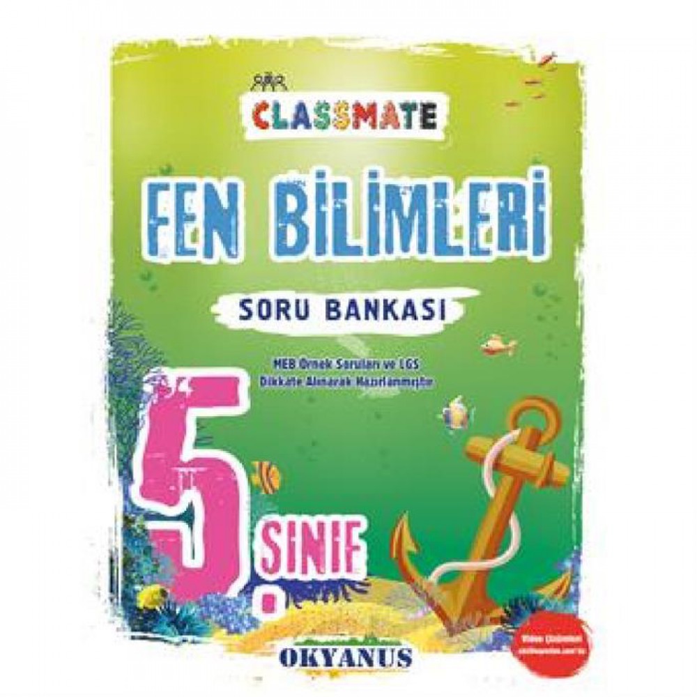 OKYANUS 5.SINIF CLASSMATE FEN BİLİMLERİ SORU BANKASI