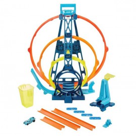 HOT WHELSS TRACK BULDER ÜÇLÜ ÇEMBER AKSİYONU SETİ GLC96