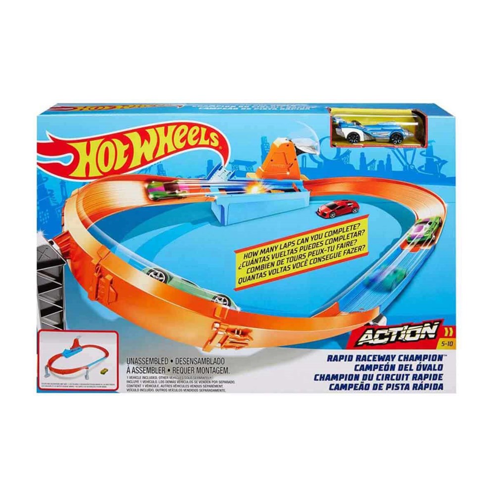 HOT WHEELS ŞAMPİYONLUK PARKURU YARIŞ SETİ GBF81